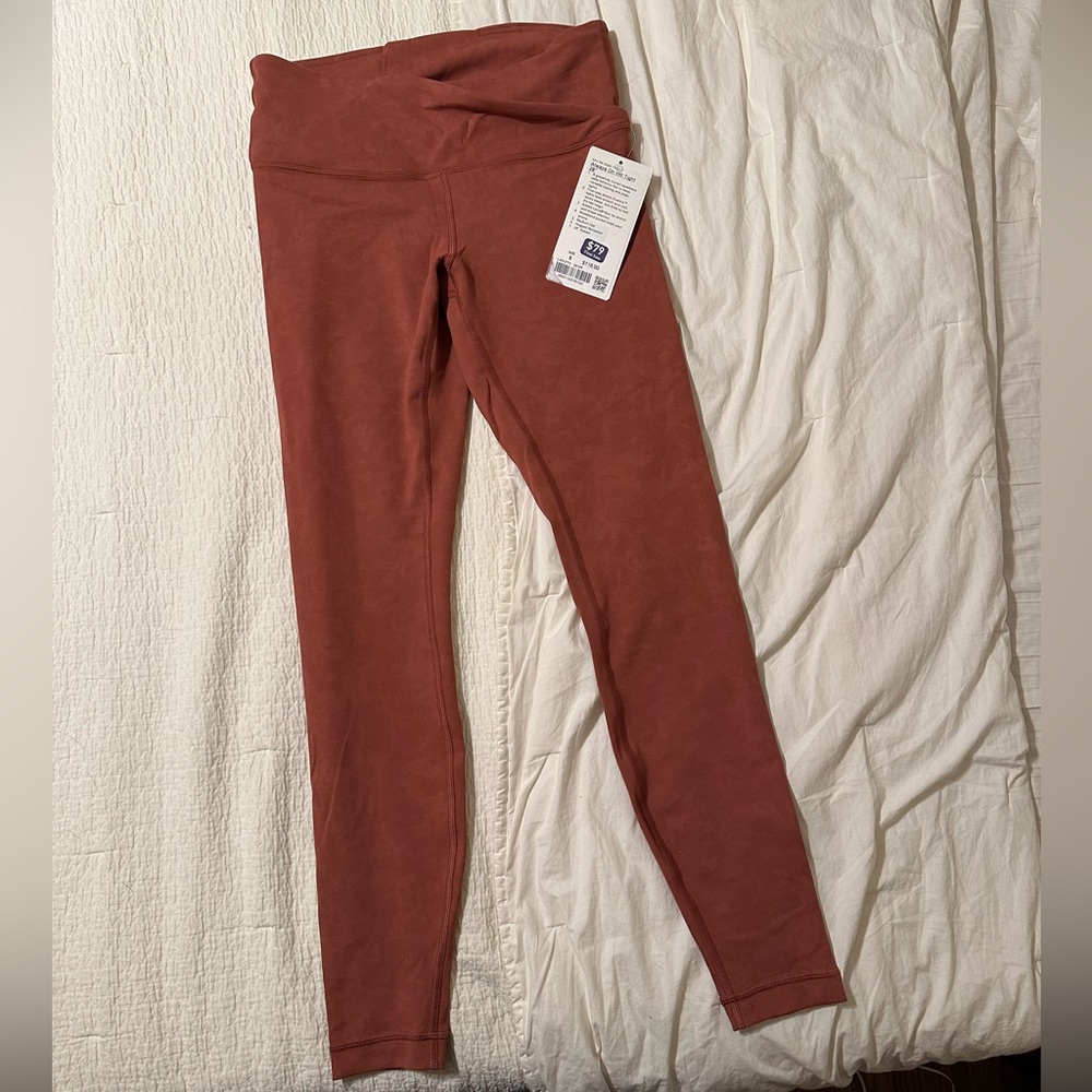 Lululemon RUST Always On HR Tight 28"